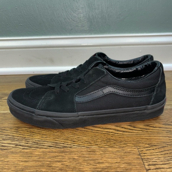 Vans Old Skool Low-Top Black Suede Mens Size 9.5 Womens Size 11 - Picture 8 of 11